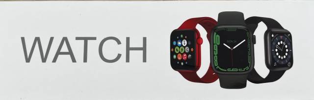 APPLE WATCH SERIE 6 44MM WIFI GRIGIO SIDERALE + SCATOLA CARICAB.& CINTURINO GRADO A USATO  6 mesi Ga