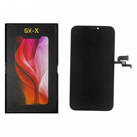 LCD Screen for iPhone X with digitizer black HQ hard OLED GX-X