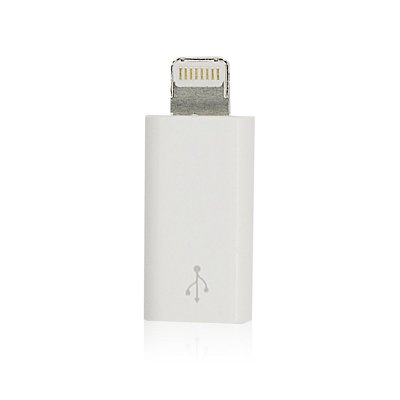 ADATTATORE PER CARICABATTERIE micro USB - APP IPHO 5  [PA-20]