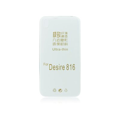 BACK CASE Ultra Slim 0,3mm - HTC Desire 816 TRANSPARENT