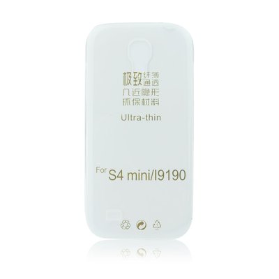 BACK CASE Ultra Slim 0,3mm - SAM Galaxy S4 Mini (I9190) trasparente