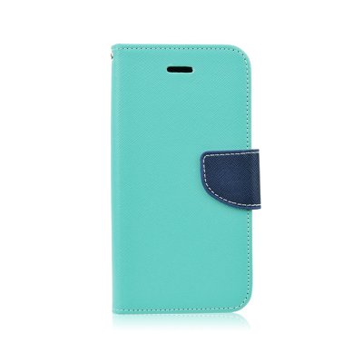 Fancy Book case - HTC U11 menta-blu