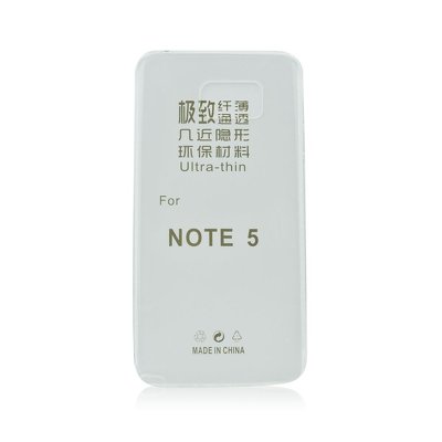 BACK CASE Ultra Slim 0,3mm - SAM Galaxy Note 5 TRASPARENTE
