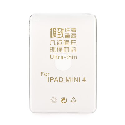 BACK CASE Ultra Slim 0,3mm - APP IPAD MINI 4 trasparente