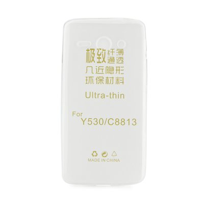 BACK CASE Ultra Slim 0,3mm - HUAWEI Y530 trasparente