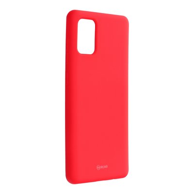 Roar Colorful Jelly Case - per Samsung Galaxy A71  hot pink