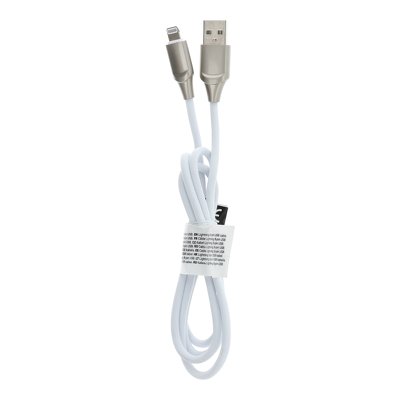 Cavo USB per iPhone Lightning 8-pin C126 1 m argento
