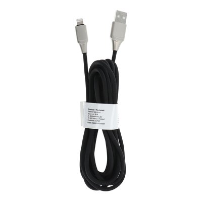 Cavo USB pe iPhone Lightning 8-pin C126 3 m nero