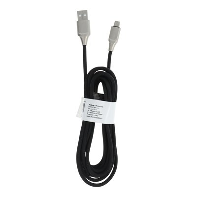 Cavo USB - Micro C129 3 metri, nero