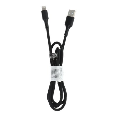 Cavo USB per iPhone Lightning 8-pin C276 1 m nero