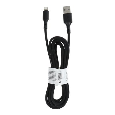 Cavo USB per iPhone Lightning 8-pin C276 2 m nero