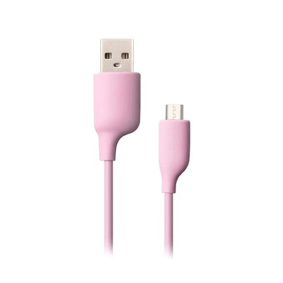 PURIDEA kabel USB - Micro L02 2.4A rÃ³Å¼owy