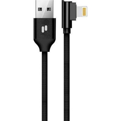PURIDEA kabel USB do iPhone Lightning 8-pin QC L23 2.4A czarny
