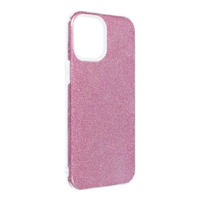 Forcell SHINING Case per IPHONE 13 PRO MAX rosa