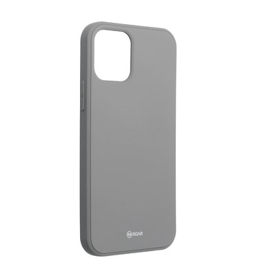 Roar Colorful Jelly Case - per Iphone 12 Max / 12 Pro grigio