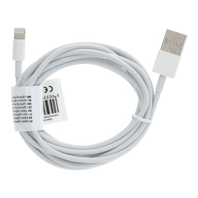 Cavo USB Iphone,Ipad-iPhone Lightning 8-pin  2 metri bianco C602