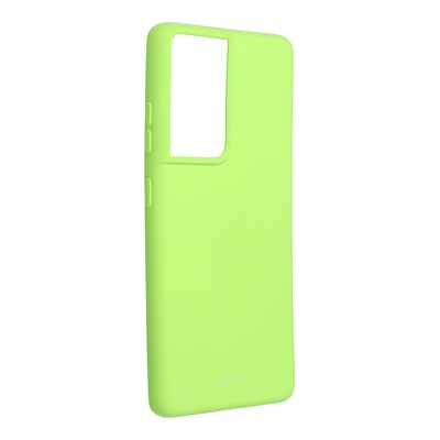 Roar Colorful Jelly Case - per Samsung Galaxy S21 Ultra lime