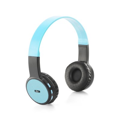 Le cuffie Bluetooth stereo con microfono AP-B05 nero/azzurro