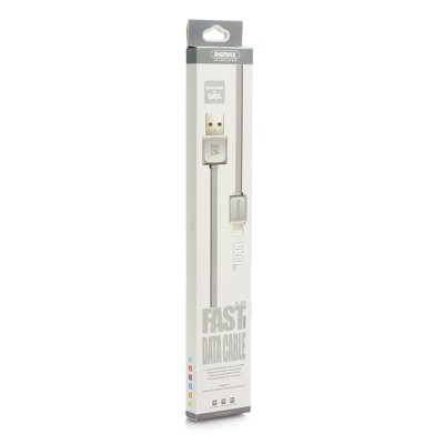 Cavo USB REMAX  Fast Data RC-008i Lighting Iphone 5/5S/5SE/6/6S/7/7 Plus/Ipad grigio