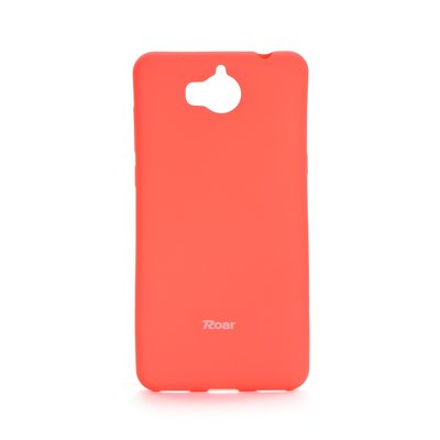 Roar Colorful Jelly Case - HUA Y6 2017 peach pink