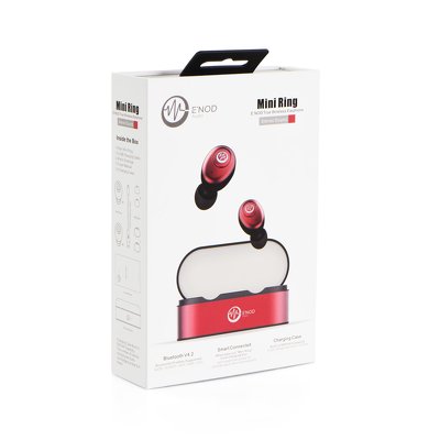 Auricolari Sportivi ENOD Mini Ring Bluetooth rossi