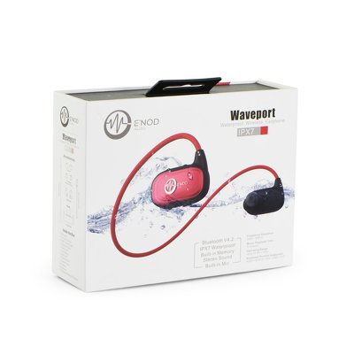 Auricolari Sportivi ENOD Waveport Bluetooth rossi