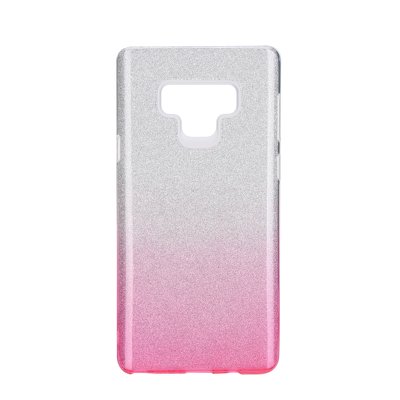 Forcell SHINING Case SAM Galaxy NOTE 9  trasparente-rosa