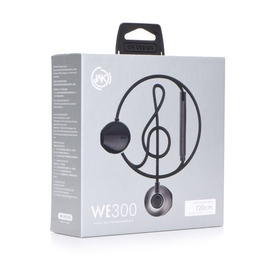 WK-Design Stereo WE300 nero