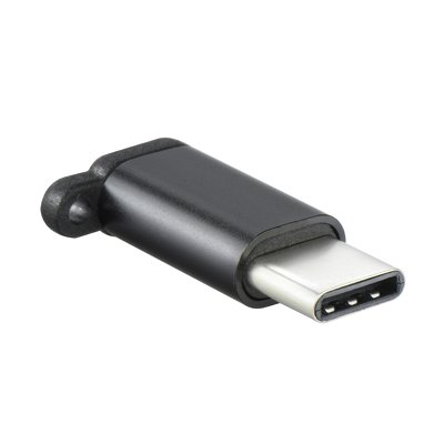 Adattatore Micro USB/Micro USB-C nero