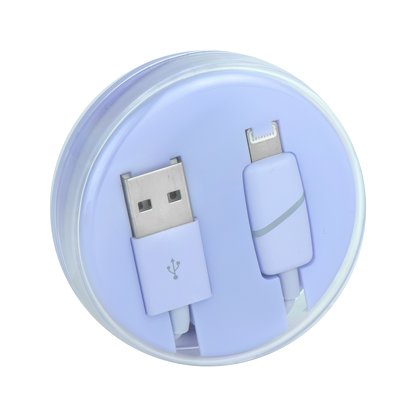 Cavo USB Apple Iphone,Ipad-Lightning  BOX Ring viola