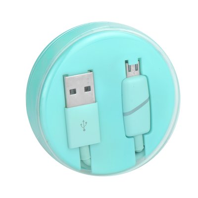 Cavo Micro USB BOX Ring menta