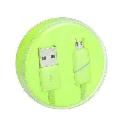 Cavo Micro USB BOX Ring limone