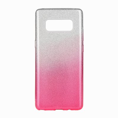 Forcell SHINING Case SAM Galaxy NOTE 8  trasparente-rosa