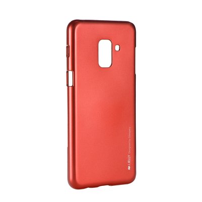 i-Jelly CASE MERCURY SAM Galaxy A8 2018 rosso
