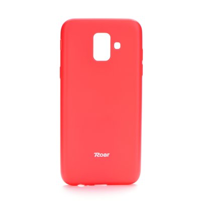 Roar Colorful Jelly Case - SAM Galaxy A6 2018  hot pink