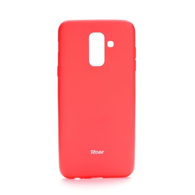 Roar Colorful Jelly Case - SAM Galaxy A6 Plus 2018  hot pink