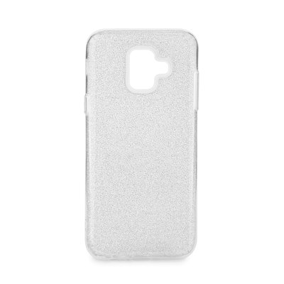 Forcell SHINING Case SAM Galaxy A6 ( A6 2018 ) argento