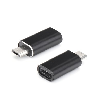 Adattatore Caricabatterie Lightning Iphone - micro USB nero
