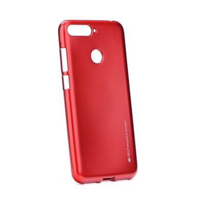 i-Jelly Case Mercury - HUAWEI Y6 Prime 2018 rosso