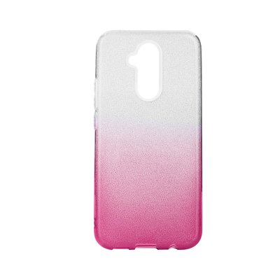 Forcell SHINING Case HUA Mate 20 LITE  trasparente-rosa