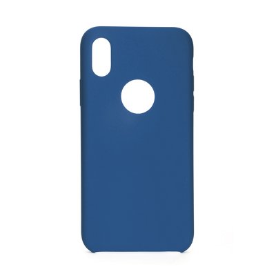 Forcell Silicone Case IPHO  X blu