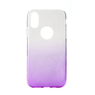 Forcell SHINING Case per IPHONE 12  trasparente-rosa