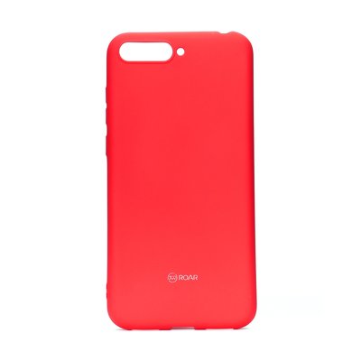 Roar Colorful Jelly Case - HUA Y6 2018   hot pink