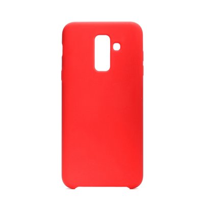 Forcell Silicone Case  SAM Galaxy A6 Plus 2018 rosso