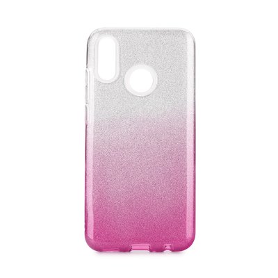 Forcell SHINING Case per HUAWEI P SMART 2020  trasparente-rosa