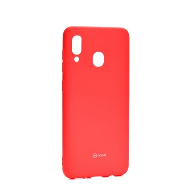Roar Colorful Jelly Case - SAM Galaxy A30  hot pink