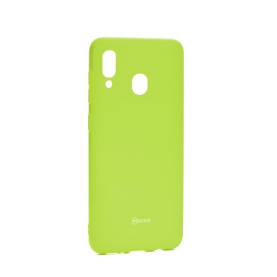 Roar Colorful Jelly Case - SAM Galaxy A30 lime