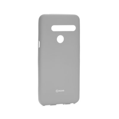 Roar Colorful Jelly Case - LG G8 ThinQ grigio