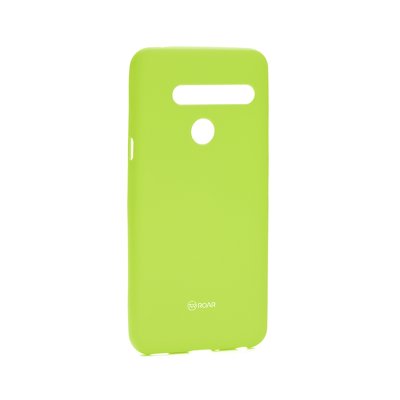 Roar Colorful Jelly Case - LG G8 ThinQ lime