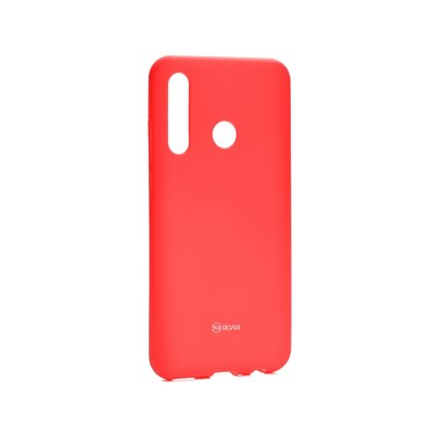 Roar Colorful Jelly Case - HUA P Smart PLUS 2019  hot pink
